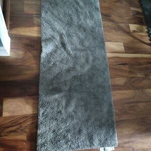 Pottery Barn Gray Bath Mat